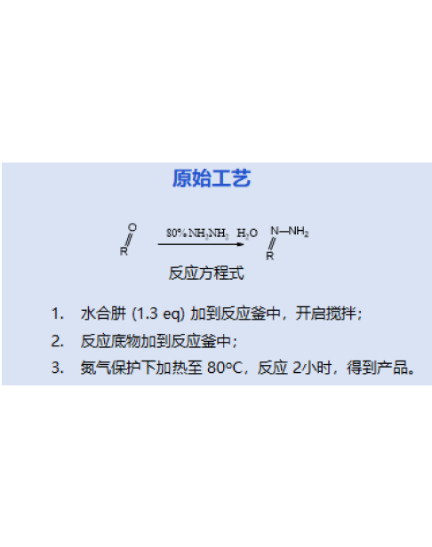 水合肼高危工艺优化（危险等级 5 级直降至 2 级）